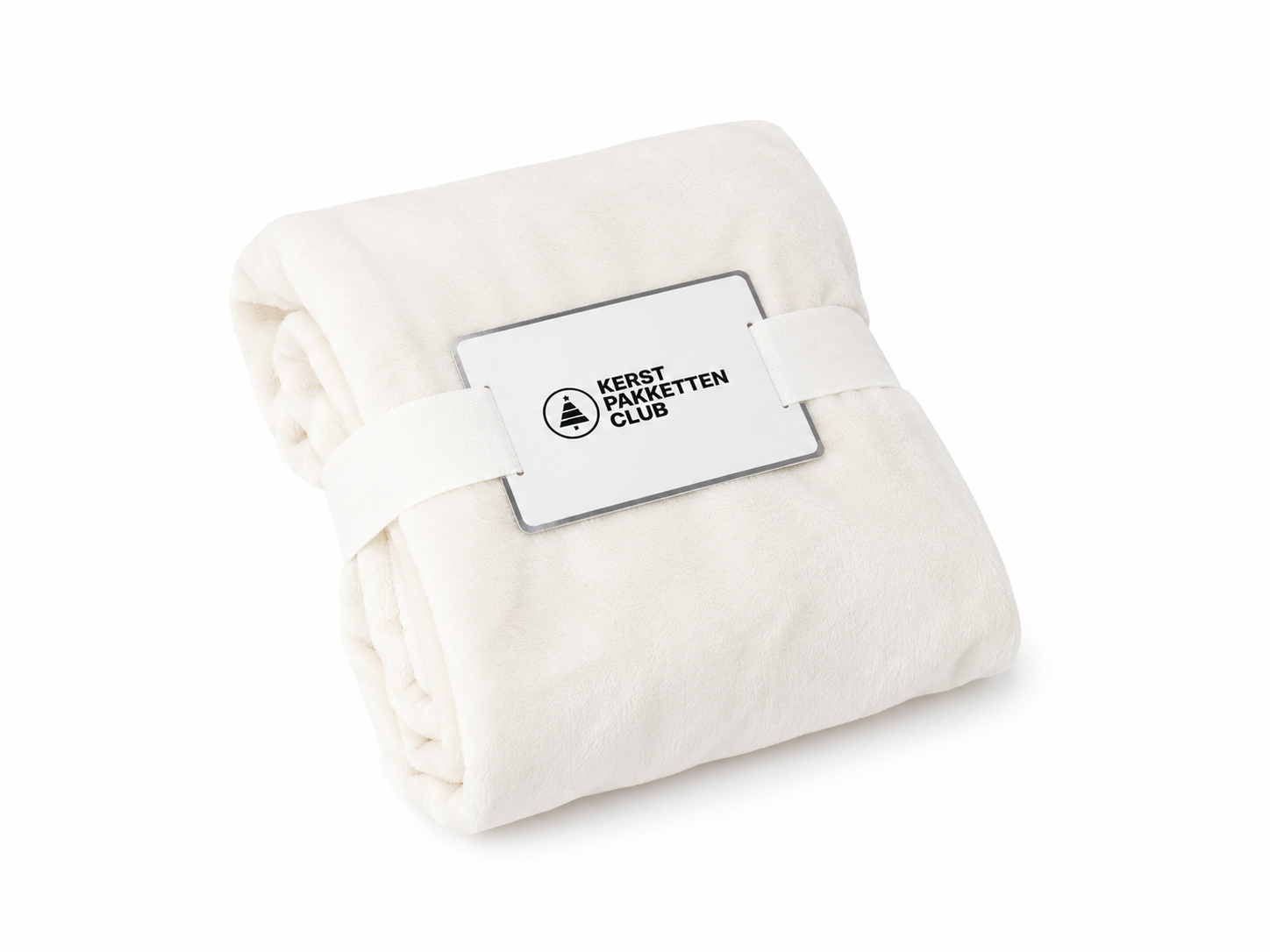 Personaliseer je kerstpakket | Luxe fleece deken met logo