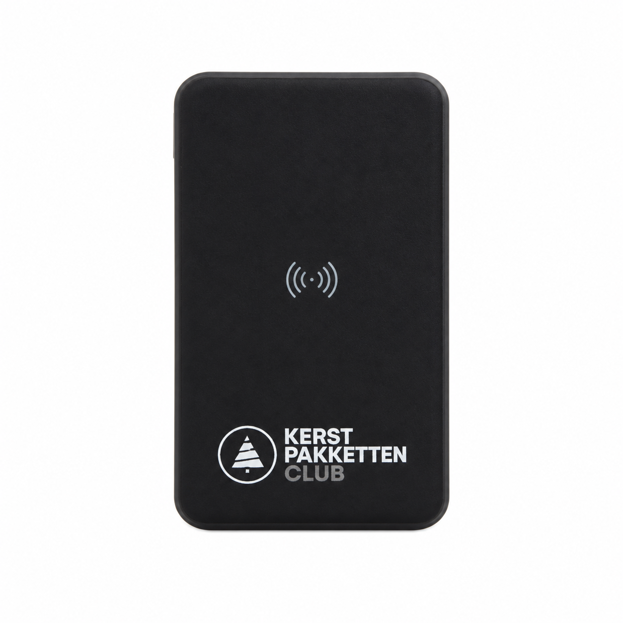 Personaliseer je kerstpakket | Draadloze powerbank met logo